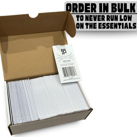 Ridge Products clear welding lens 2x4.25 packaged box ready for storage.
