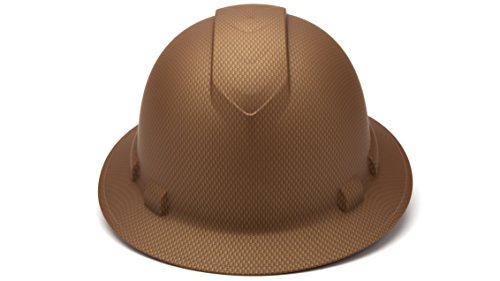 Ridgeline Pyramex hard hat with adjustable 4-point suspension providing comfortable on-site fit.