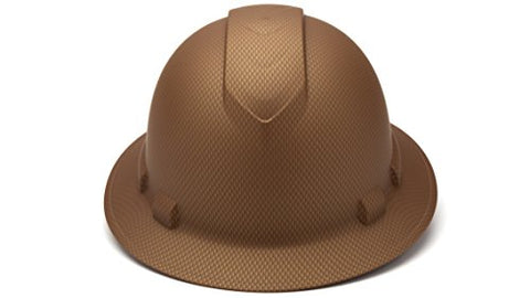 Ridgeline Pyramex hard hat with adjustable 4-point suspension providing comfortable on-site fit.