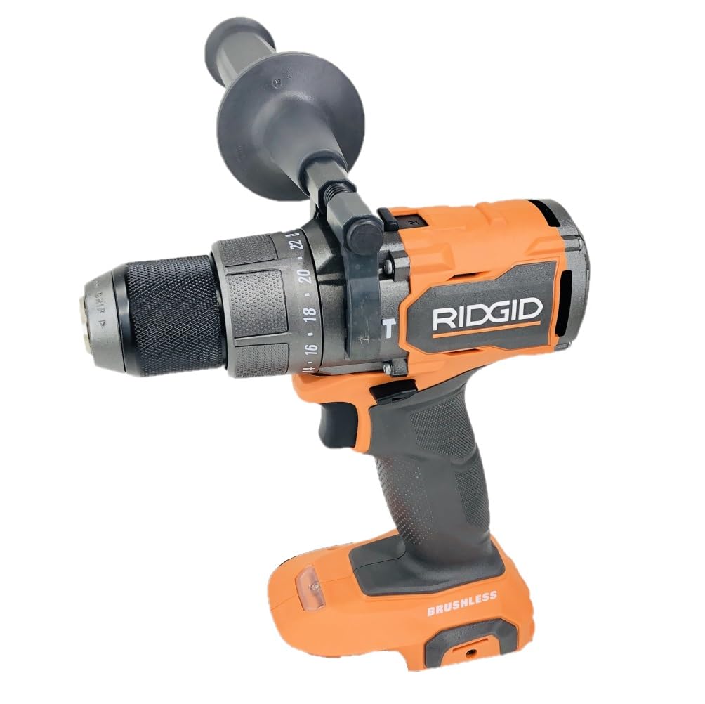 RIDGID 1/2 in. metal chuck provides durable bite for demanding tasks.