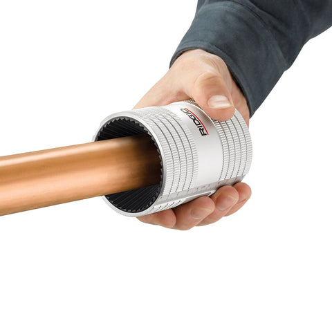 Dual inch and metric bar for quick, easy size adjustments on site.