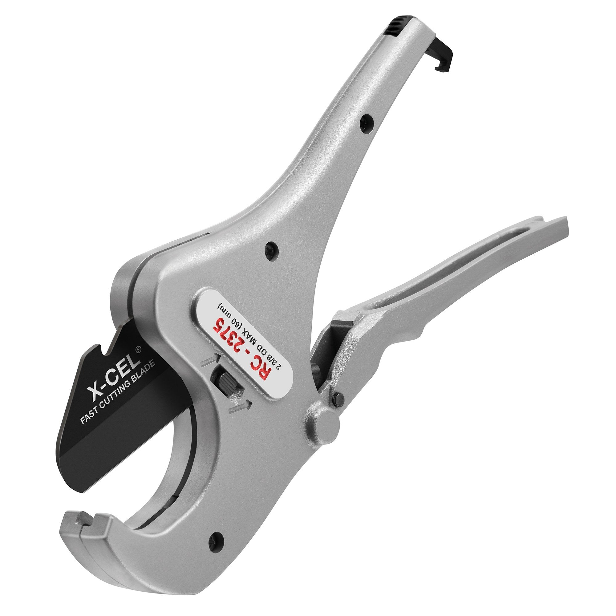 RIDGID 30088 aluminum cutter ready for precise plastic tubing cuts