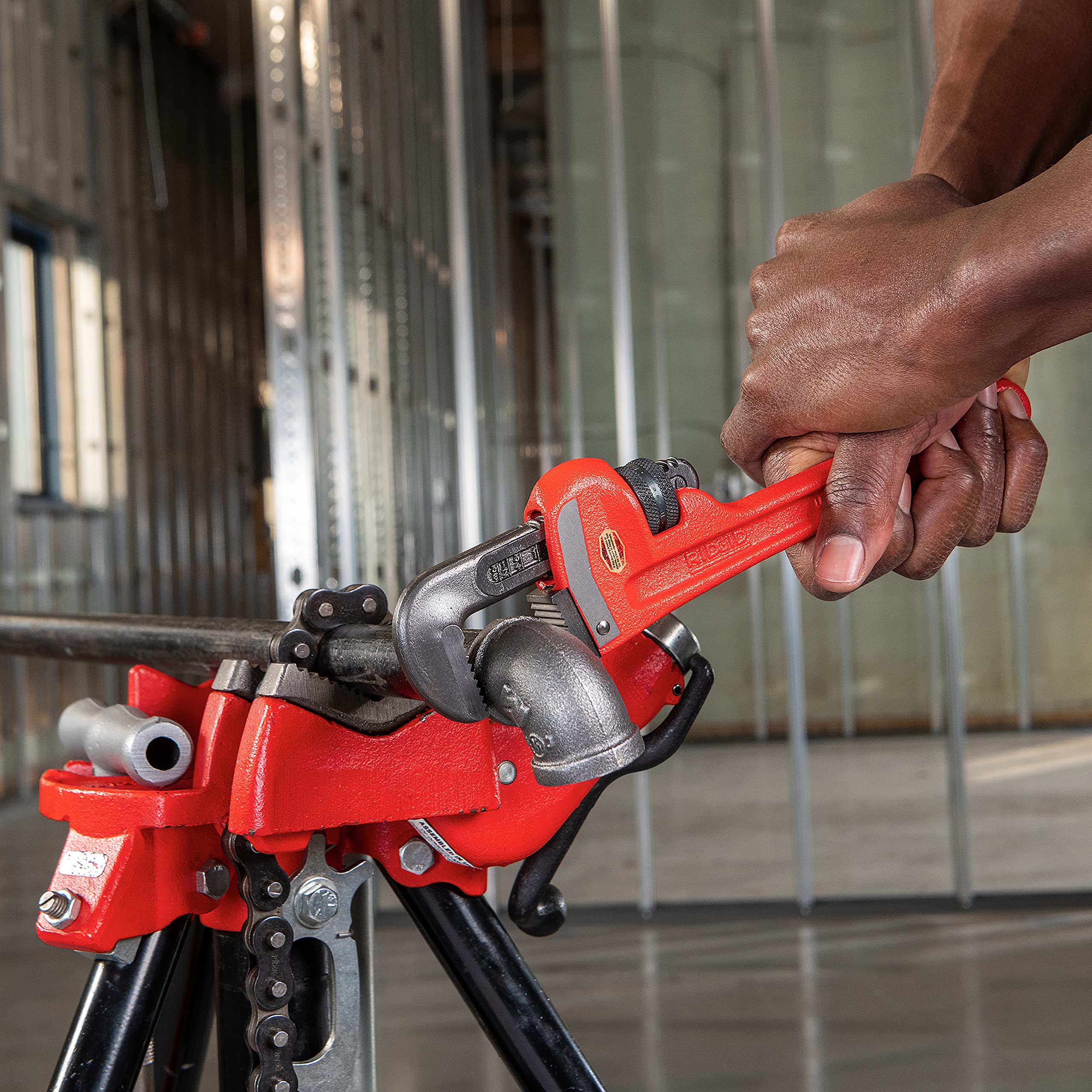 RIDGID 31010 capacity up to 1-1/2 inches for versatile plumbing.