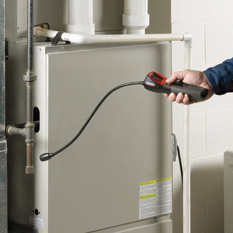 RIDGID CD-100 field replaceable sensor reduces downtime on job.