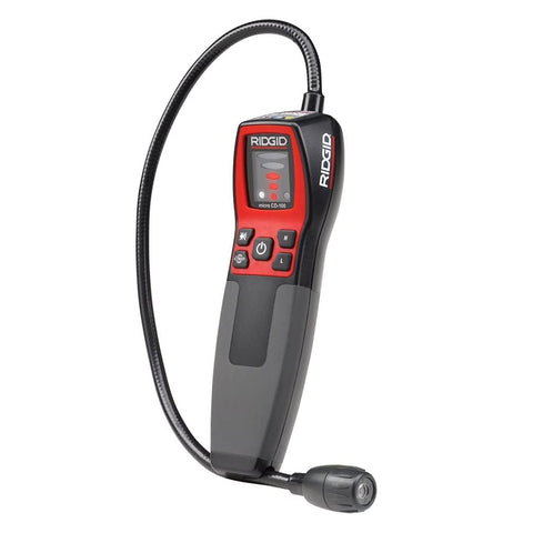 RIDGID CD-100 micro gas detector provides fast readings for leaks.