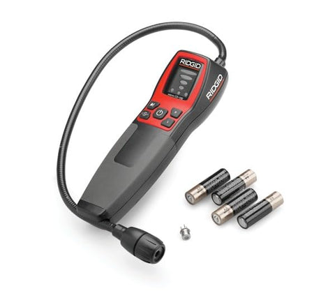 RIDGID CD-100 tri-mode alerts signal gas detection.