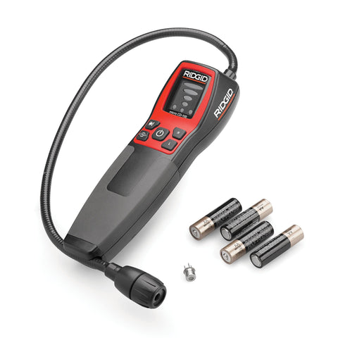 RIDGID CD-100 vibration alert signals findings in loud environments.
