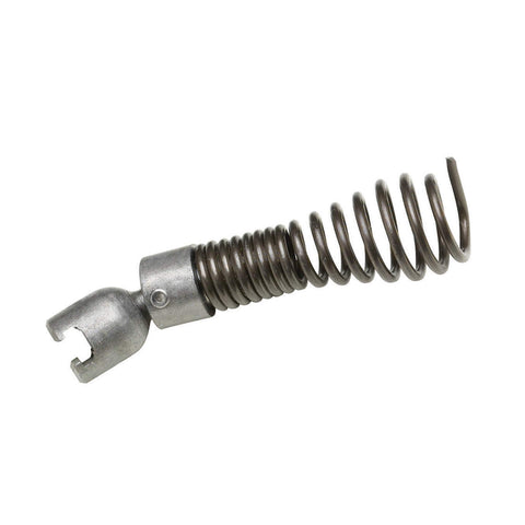 RIDGID drop head auger with compatible cables enables smooth feeding into pipes