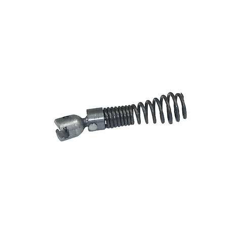 RIDGID 4in L drop head auger used with sink machines for back-to-back fixture cleaning