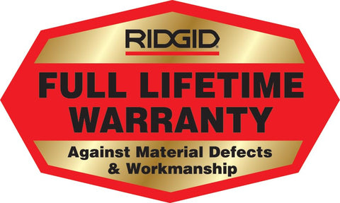 RIDGID RC-1625 lightweight aluminum design for easy handling on-site.