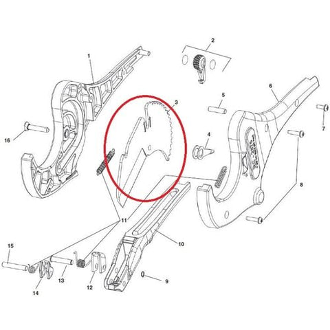 RIDGID RC-2375 cutting plastics with a clean, smooth cut