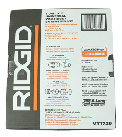RIDGID Tug-A-Long in use for car interiors and tight spaces.