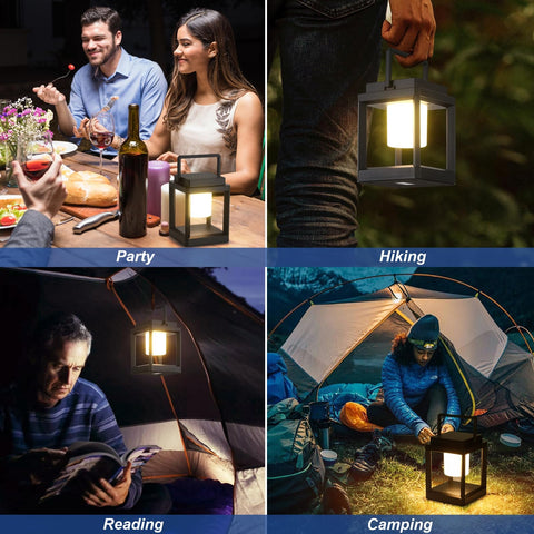 RIDALUX camping night light keeps nights bright during trips.