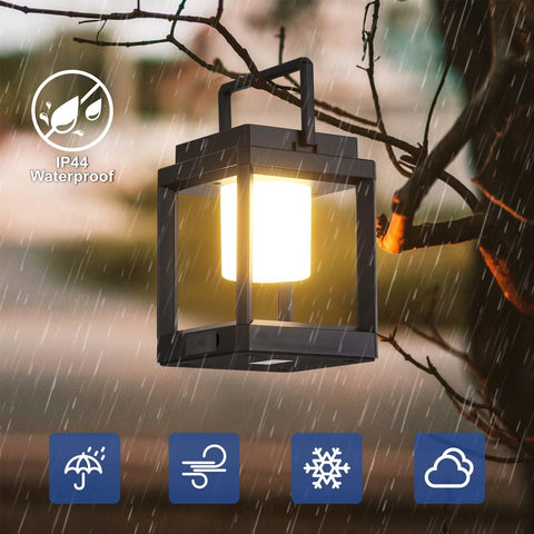 RIDALUX lantern offers USB and solar charging for reliable light anywhere.