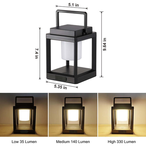 RIDALUX solar lantern IP44 waterproof, perfect for rainy or snowy patio evenings.