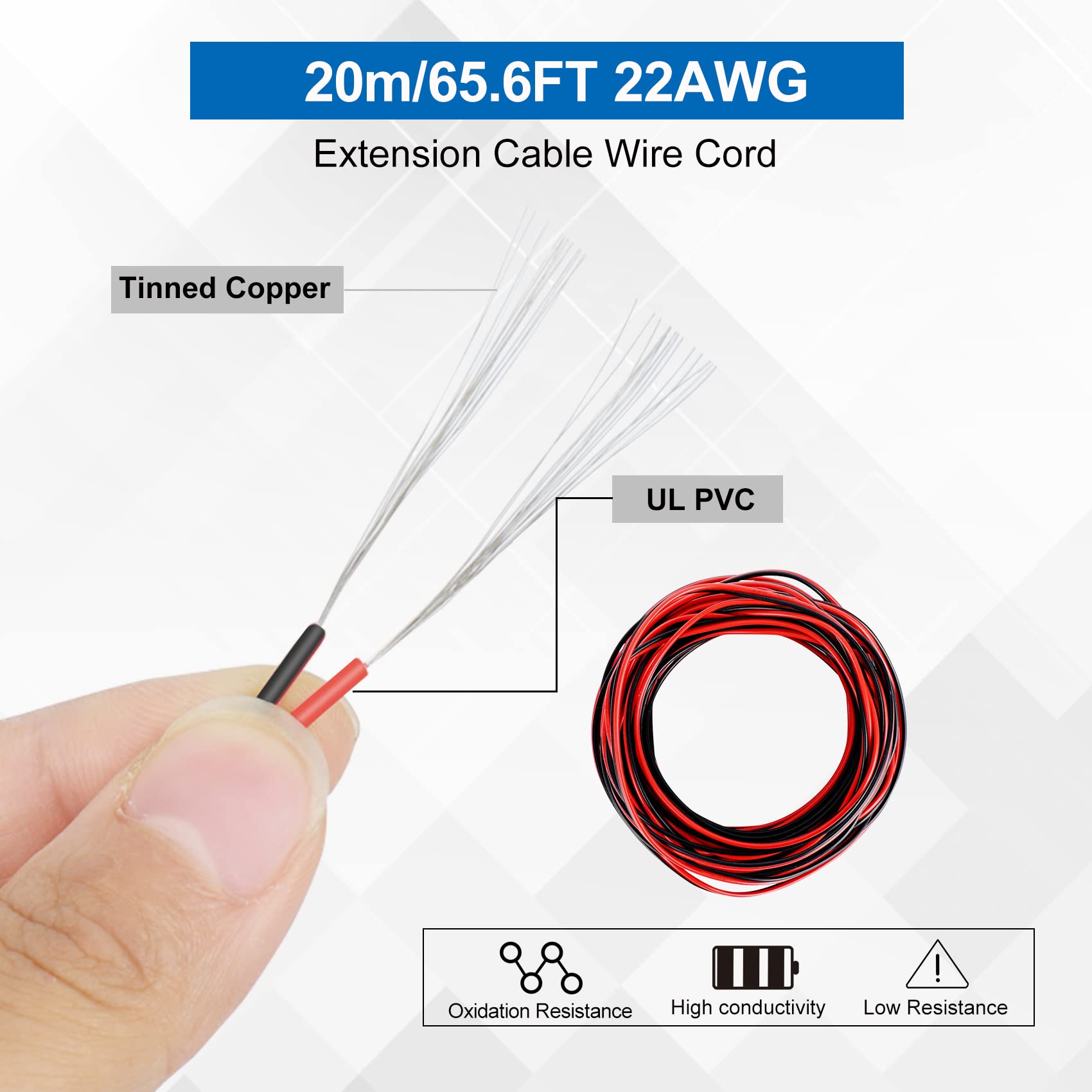 Rifachua three-way wire connectors for secure low-voltage wiring