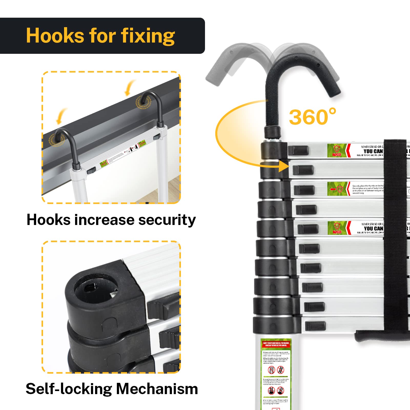 RIKADE suitable for indoor and outdoor tasks, improving reach on projects.