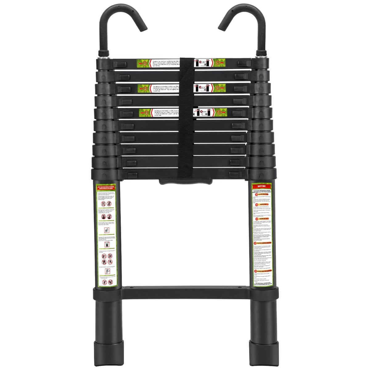 RIKADE telescopic ladder overview, portable for home and outdoor tasks.