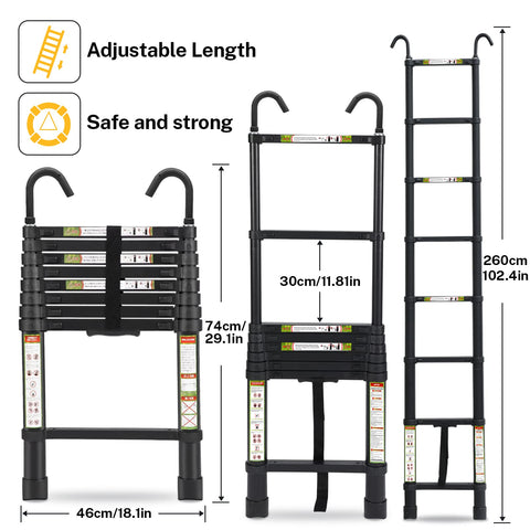 RIKADE ladder top hooks system enabling safer indoor tasks.