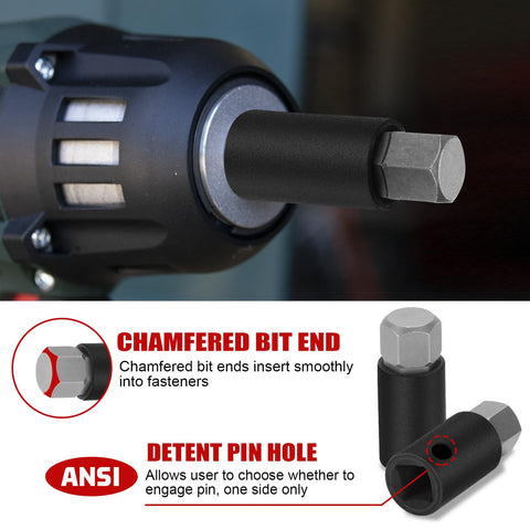 RIMKOLO detent pin hole feature enables customizable engagement during work