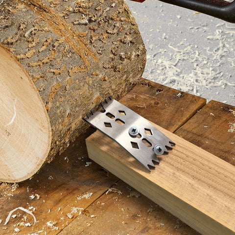 RIMLUFE pinch-dogs-router-sled use provides secure hold for flattening.