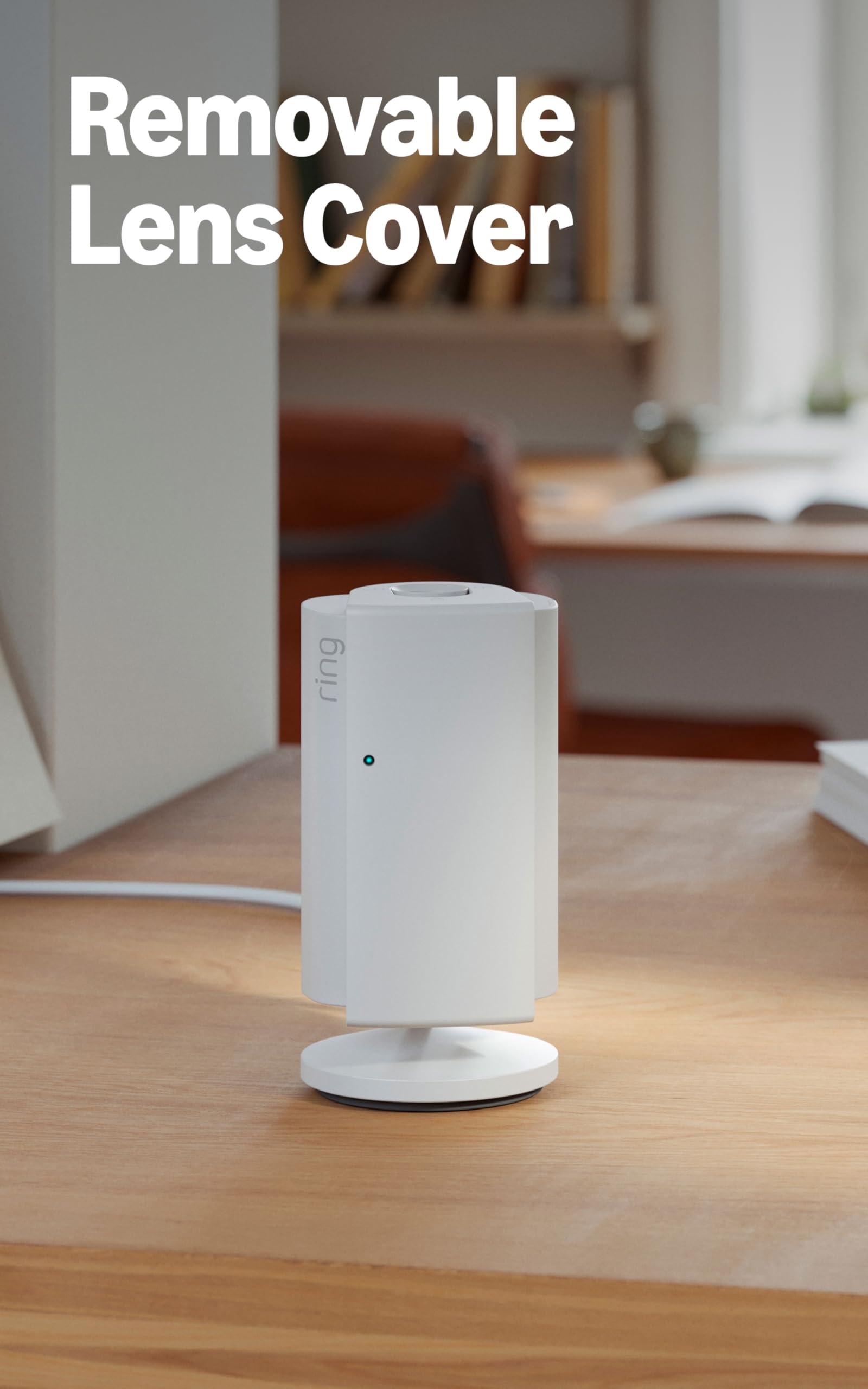 Ring Indoor Cam Plus Live View and Two-Way Talk for quick replies