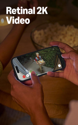 Ring Outdoor Cam Plus uses Ring Vision for sharp, reliable image clarity.