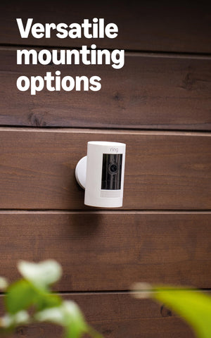 Ring Outdoor Cam Two-Way Talk enabling quick conversations with visitors