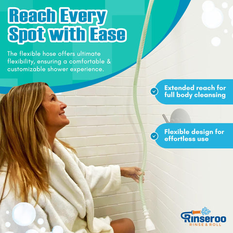 Rinseroo universal compatibility fits most faucets for easy use