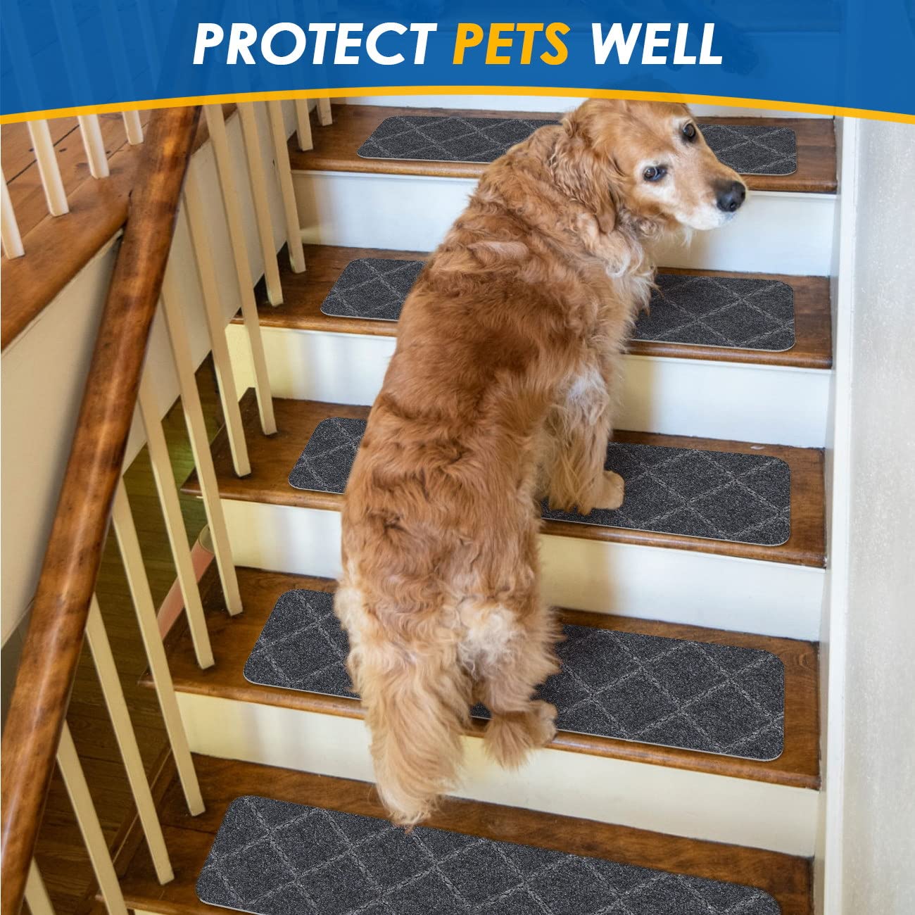 RIOLAND diamond-gray surface provides soft, comfortable foot feel.