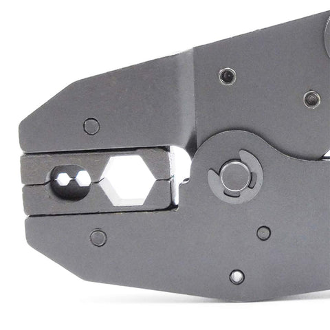 Riotaxy full-cycle ratchet crimp delivers uniform compression