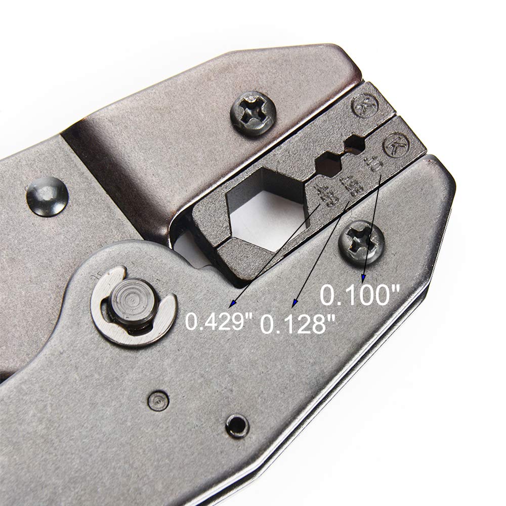 Riotaxy hex die 0.429 inch for 400-type cables delivers consistent crimps