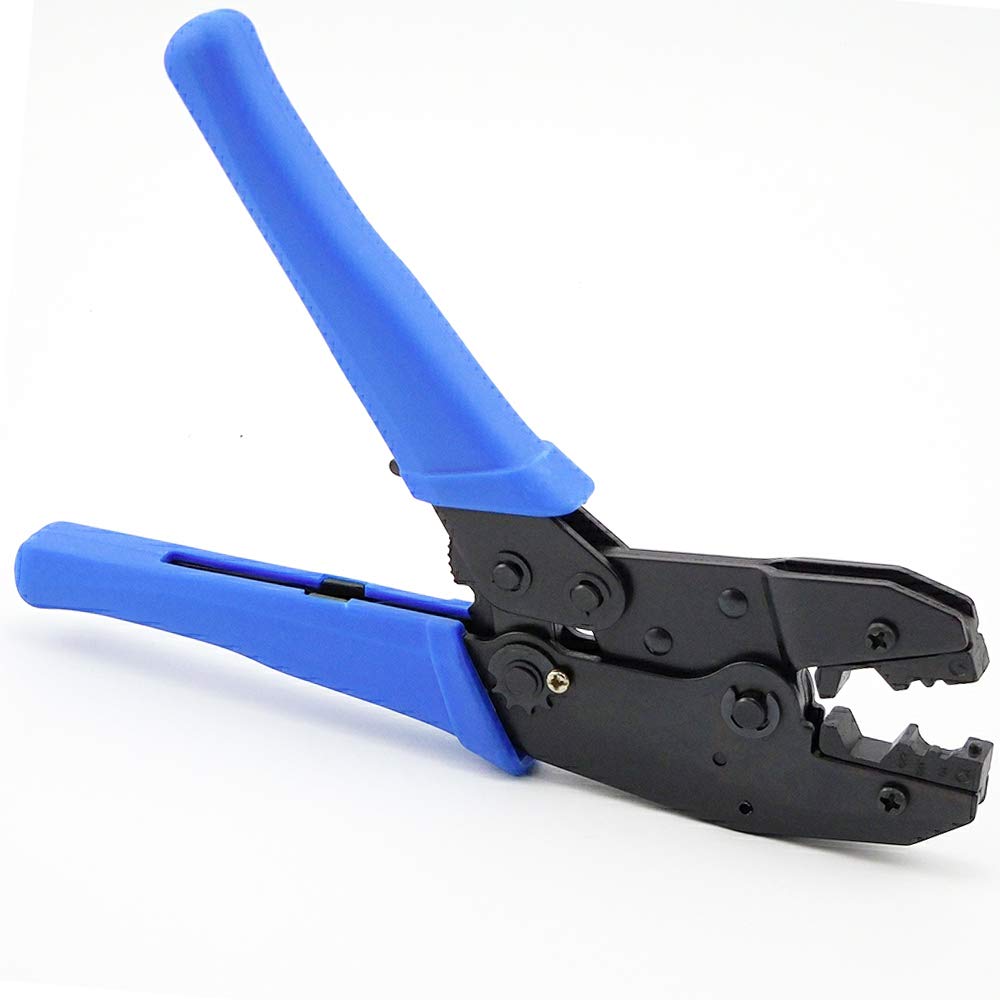 Riotaxy crimp tool standard ratchet for reliable RF connector crimps