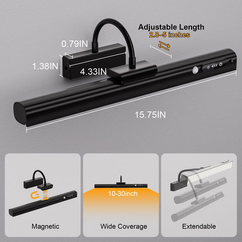 RIRIBEN five brightness levels to tailor glow for art details