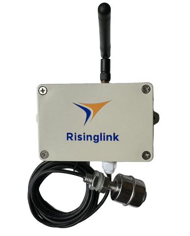 Risinglink smart monitor front view with clear alerts and easy setup