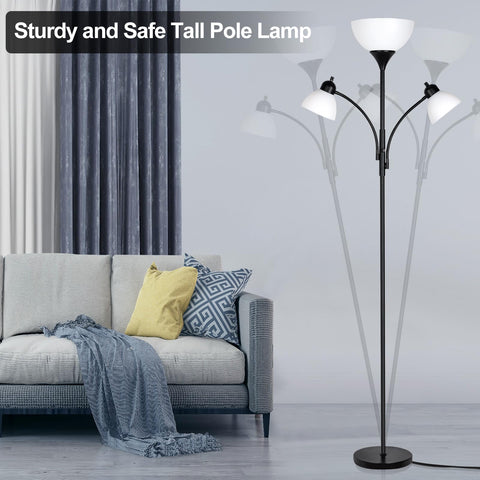 RISLG floor lamp stable-base ensures safety around children and pets