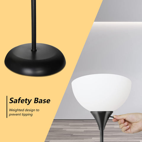 RISLG lamp with E26 socket supports flexible bulbs for longer life.