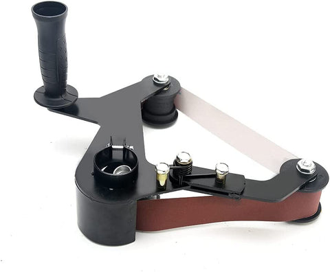Ritammi versatile tool converts a grinder into a portable polisher
