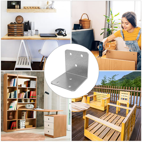 Riuog 40-piece pack ideal for shelving, tables, and beds.