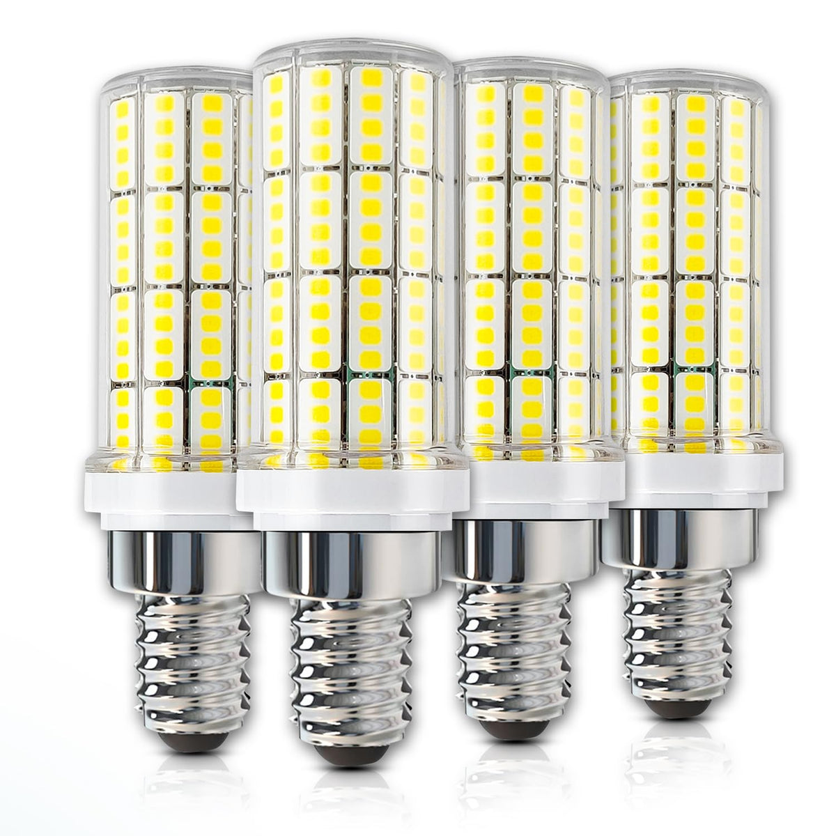 RIUVAO e12 LED bulb for chandeliers and fans, energy efficient daylight.