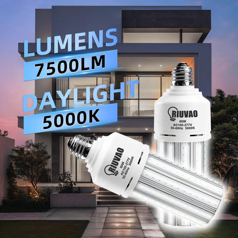 RIUVAO bright garage and warehouse lighting
