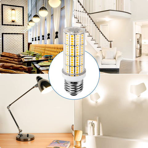 RIUVAO LED bulb close-up highlighting 80 CRI for natural colors