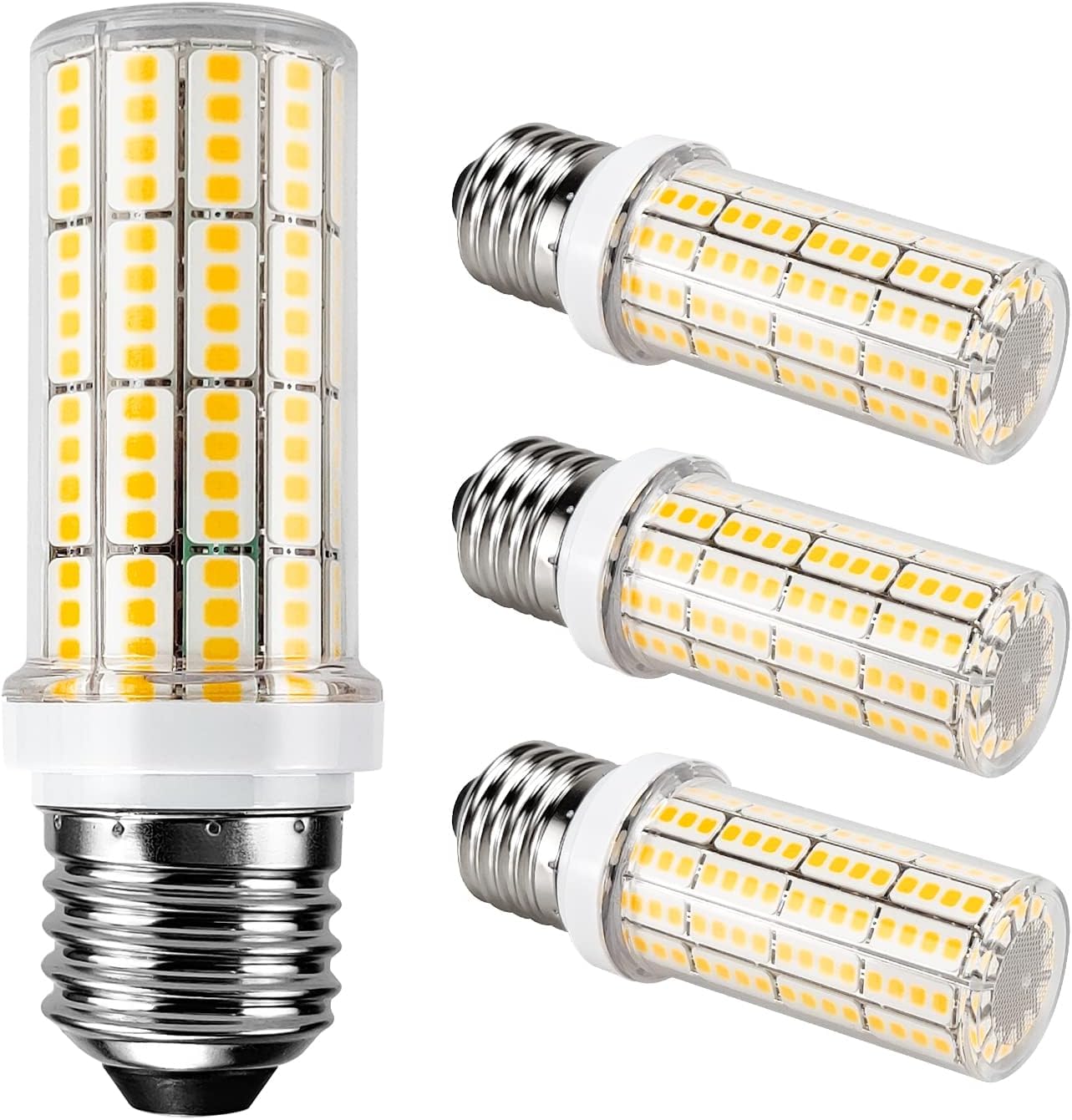RIUVAO LED bulb front view delivering 2500 lumens for bright indoor lighting