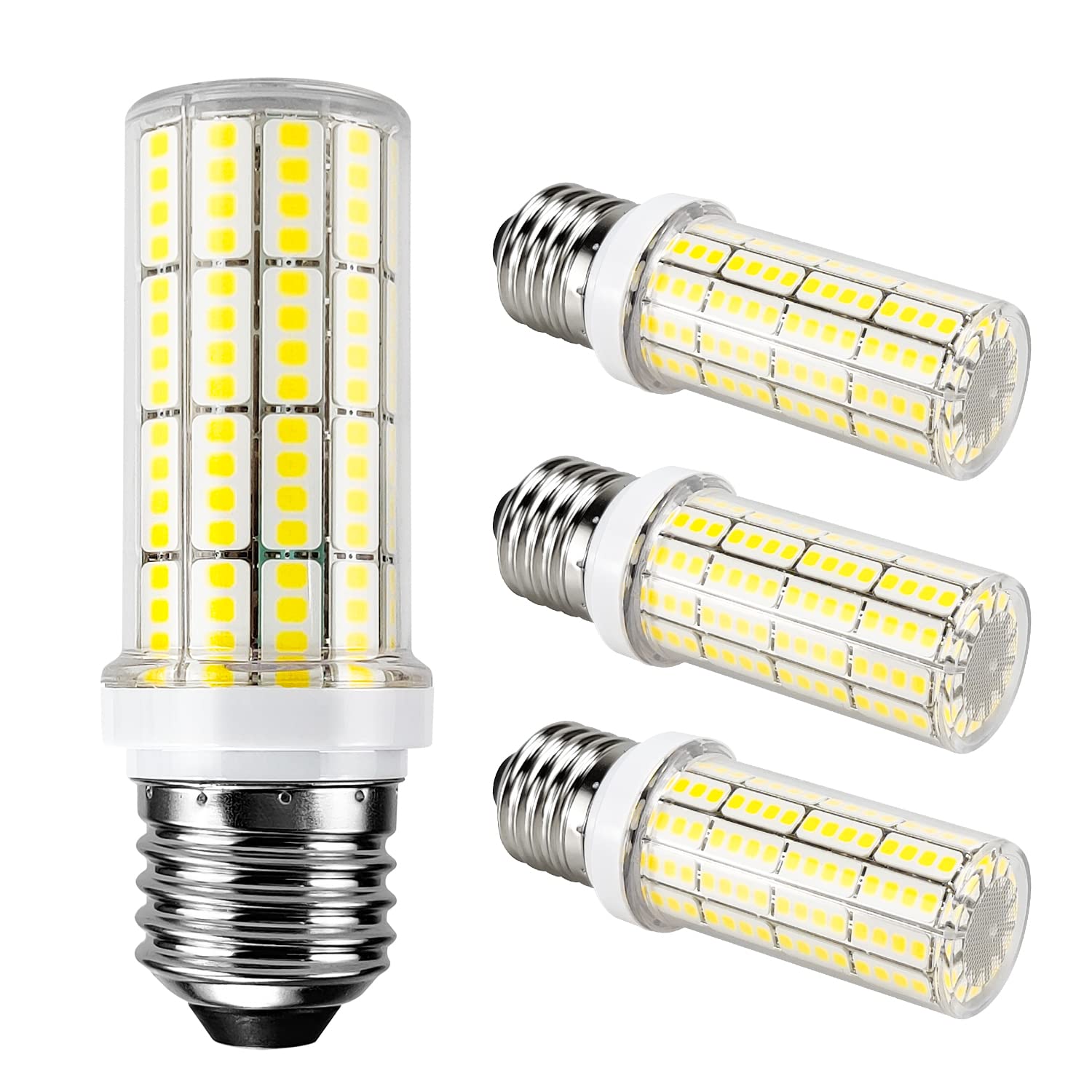 RIUVAO LED corn light bulb, 200W-equivalent brightness for home and workshop.