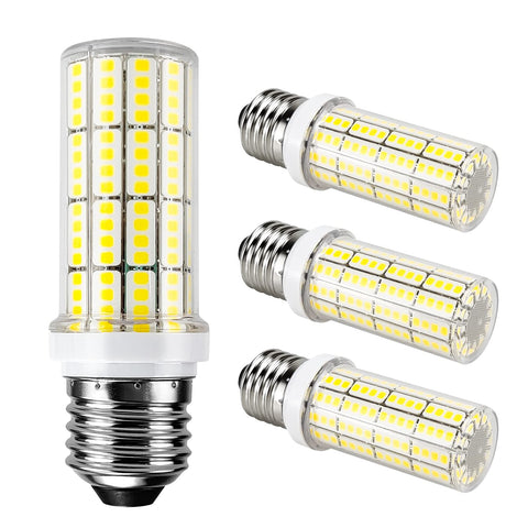 RIUVAO LED corn light bulb, 200W-equivalent brightness for home and workshop.