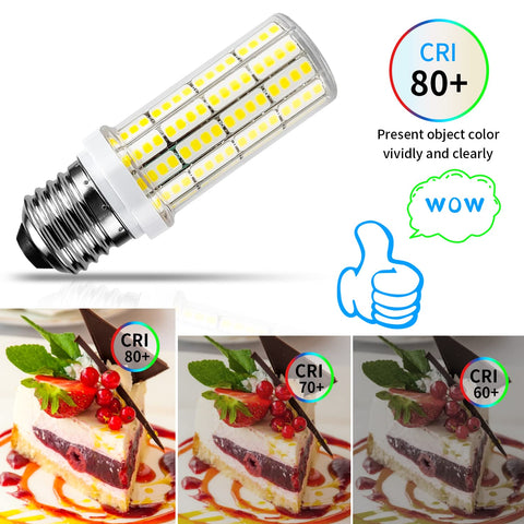 RIUVAO LED corn lightbulbs closeup chip detail demonstrates sturdy waterproof design