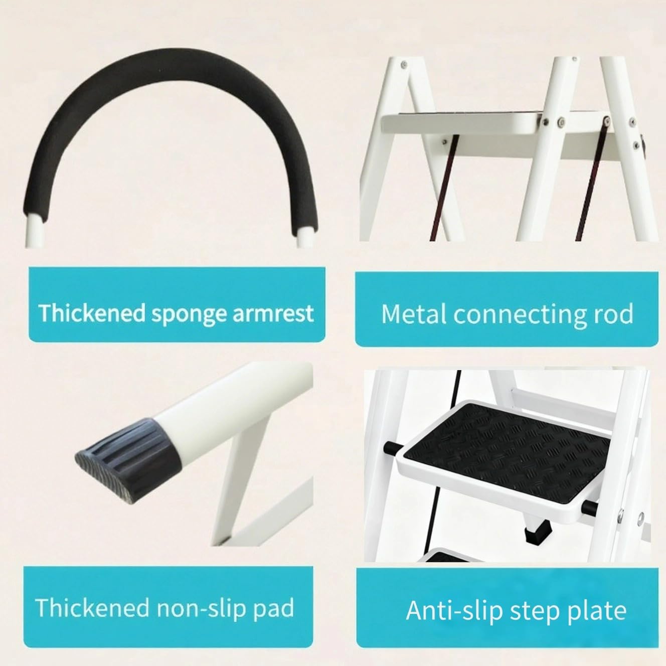 RIVERLIN ladder portable and lightweight for quick transport.