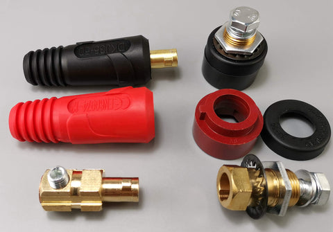 RiverWeld DINSE TIG cable panel enables fast cable swaps