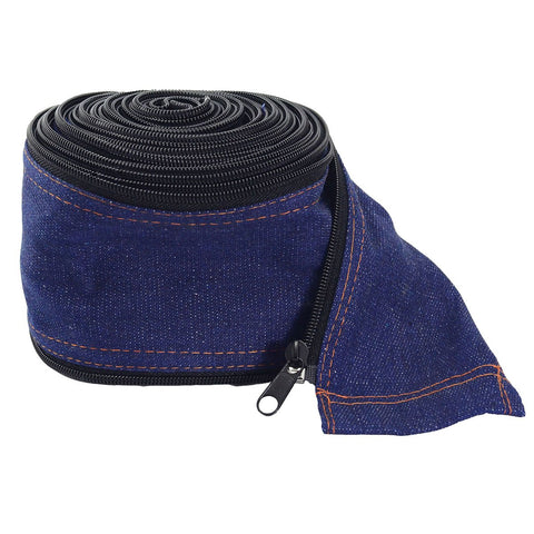 RiverWeld cable cover keeps TIG cables organized for safer operation.