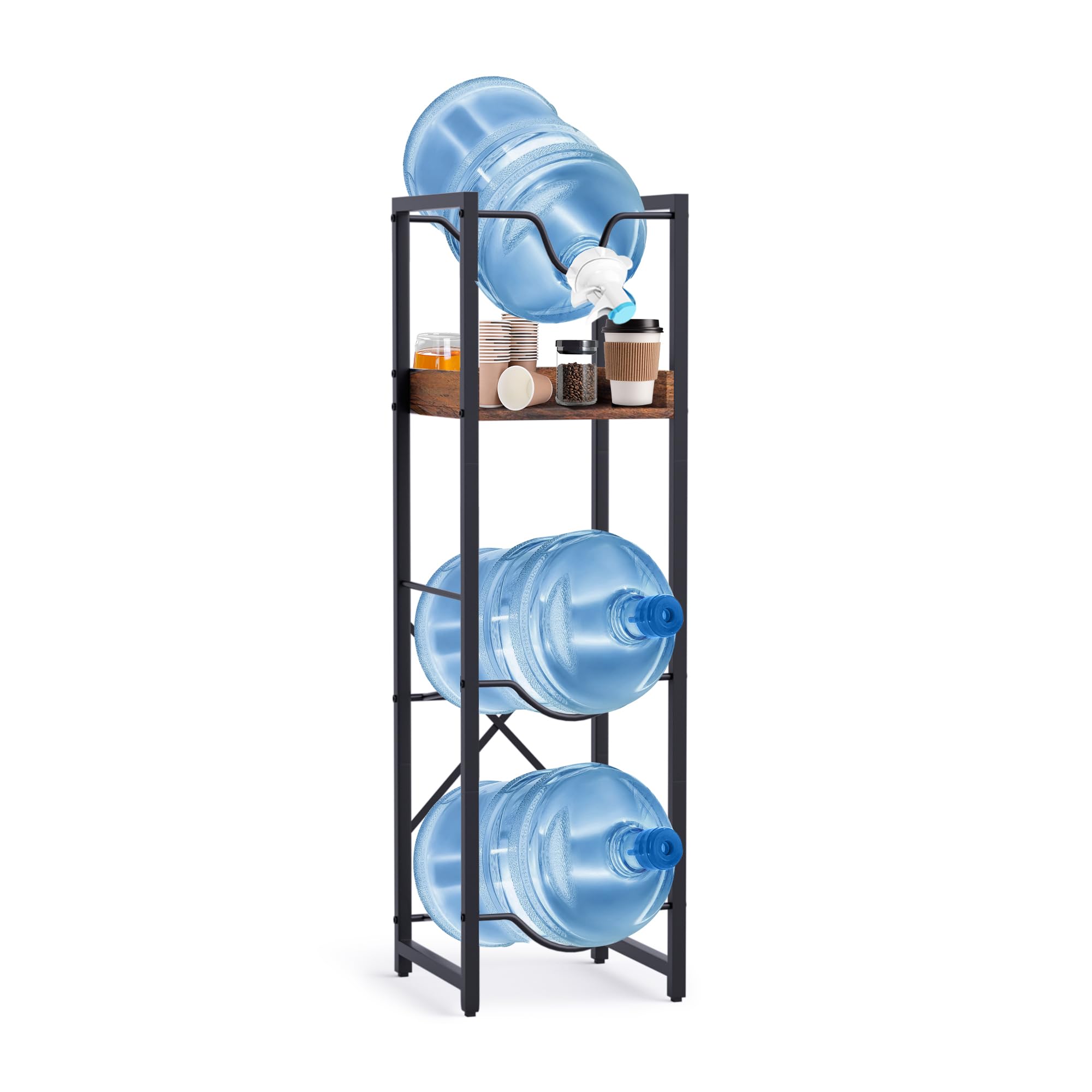 RIVPOX stand assembly showing easy setup for organized hydration
